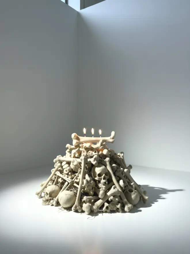 The Femur Bone Candle