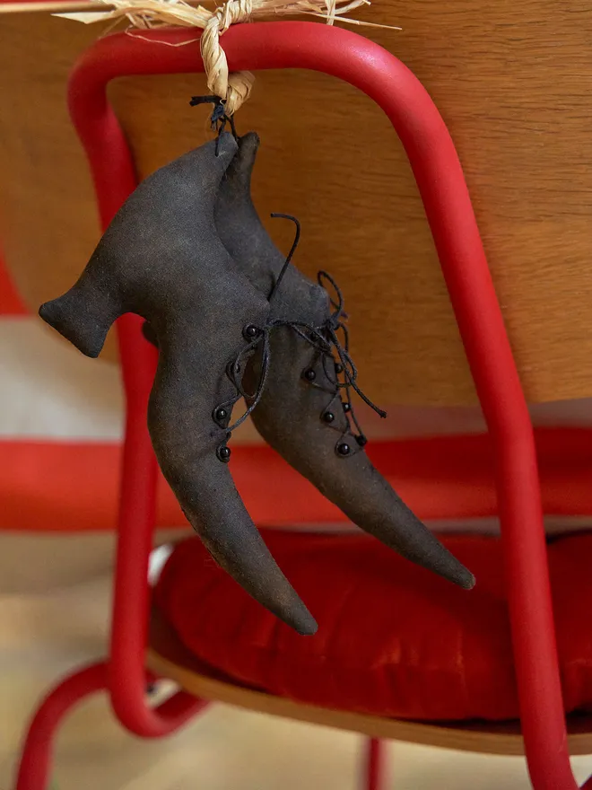 Witches' Shoes Halloween Decoration 