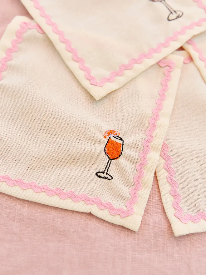 Cocktail Cocktail Napkins (Set Of 4)