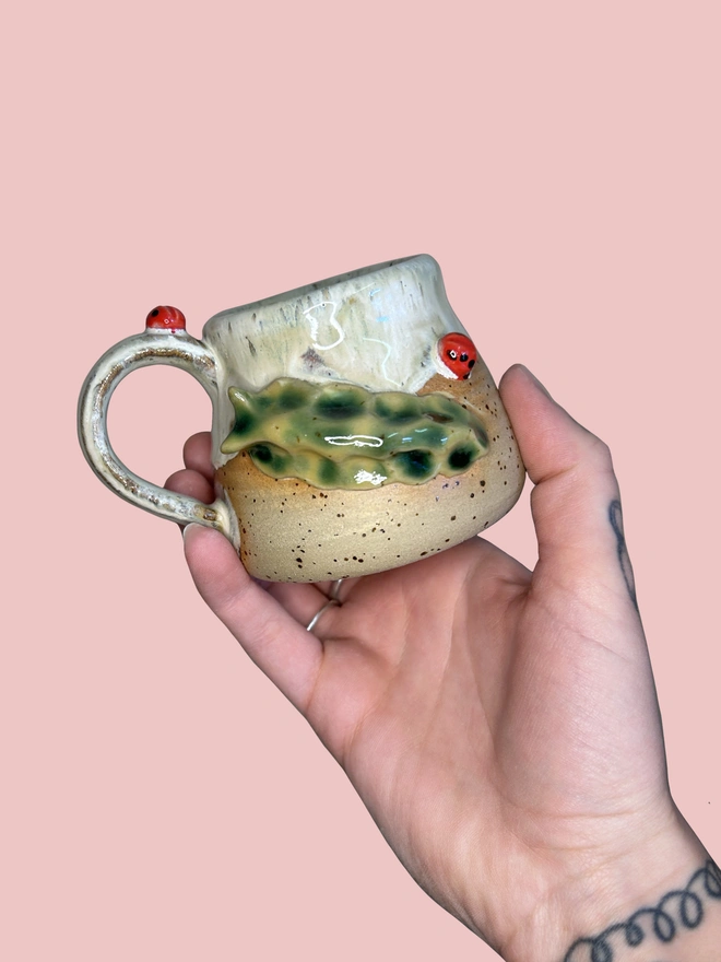 Ceramic Slug Espresso Mug 