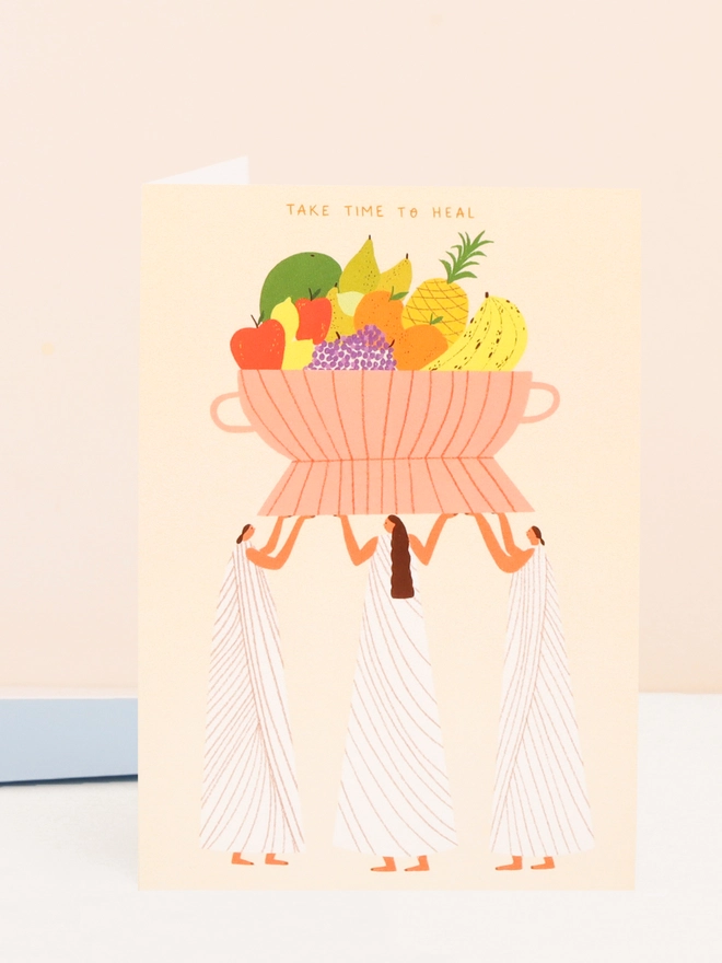 'Take Time To Heal' Card