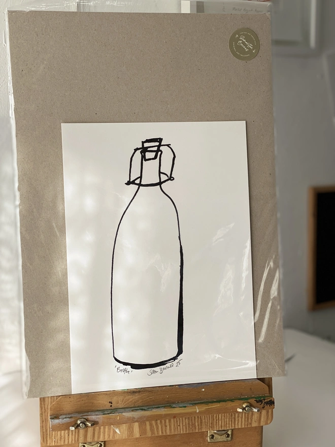 Ink Line Drawing by Samantha Barnes Artist