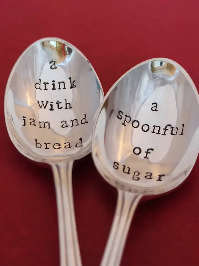 Sound Of Music Vintage Silver Teaspoon