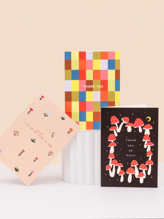 'Thank You So Much' Mushroom Thank You Card