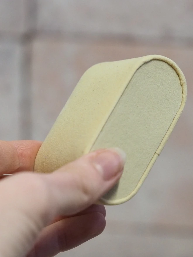 padded wrist watch cushion