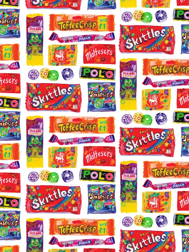 Movie Munchies Tea Towel
