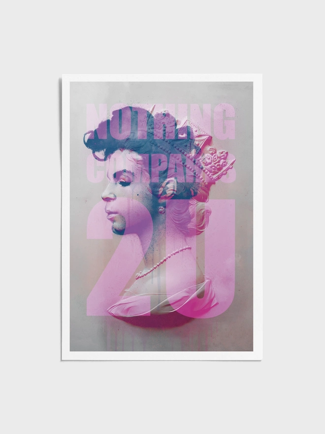 Prince 'Nothing Compares 2U' Art Print - unframed