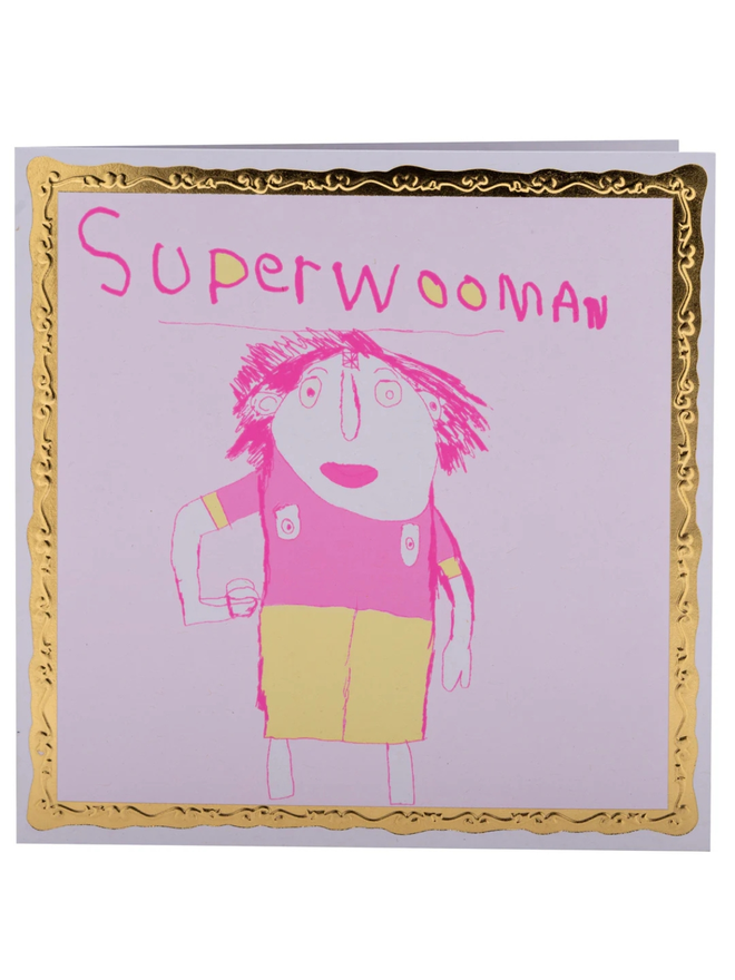 Superwoman card