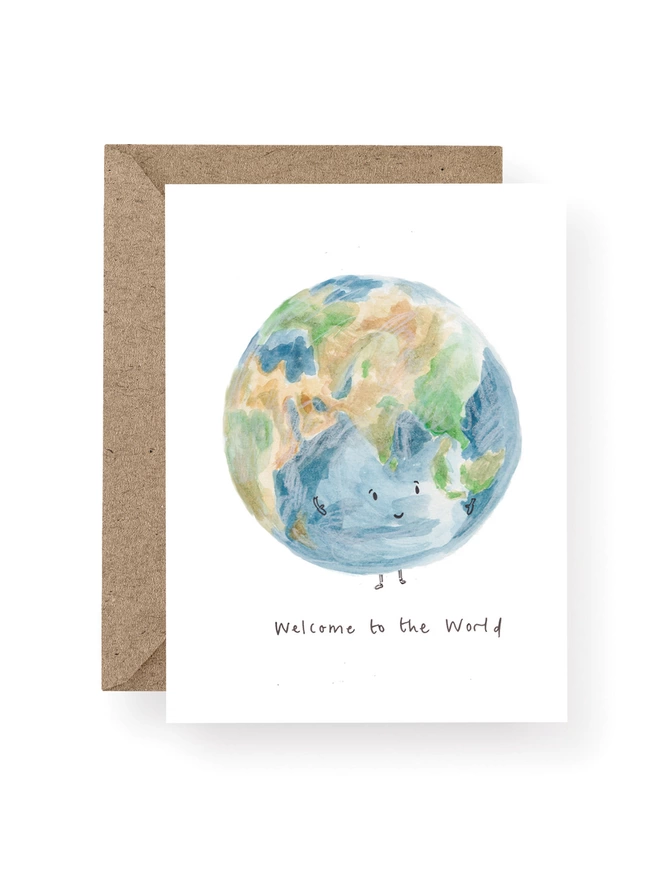 Welcome to the World New Baby Card 