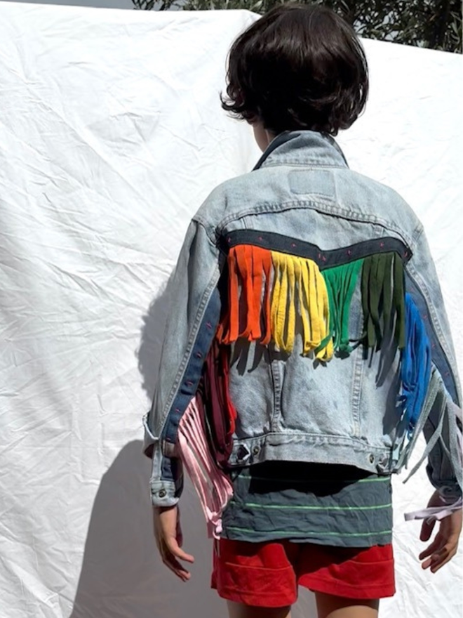 Upcycled Vintage Denim Jacket