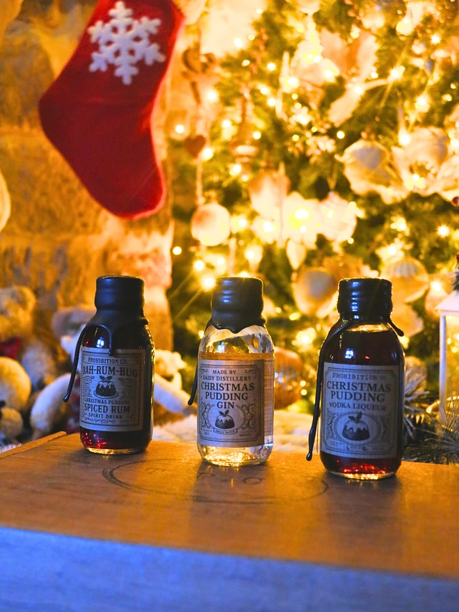 Christmas Pudding Liqueurs
