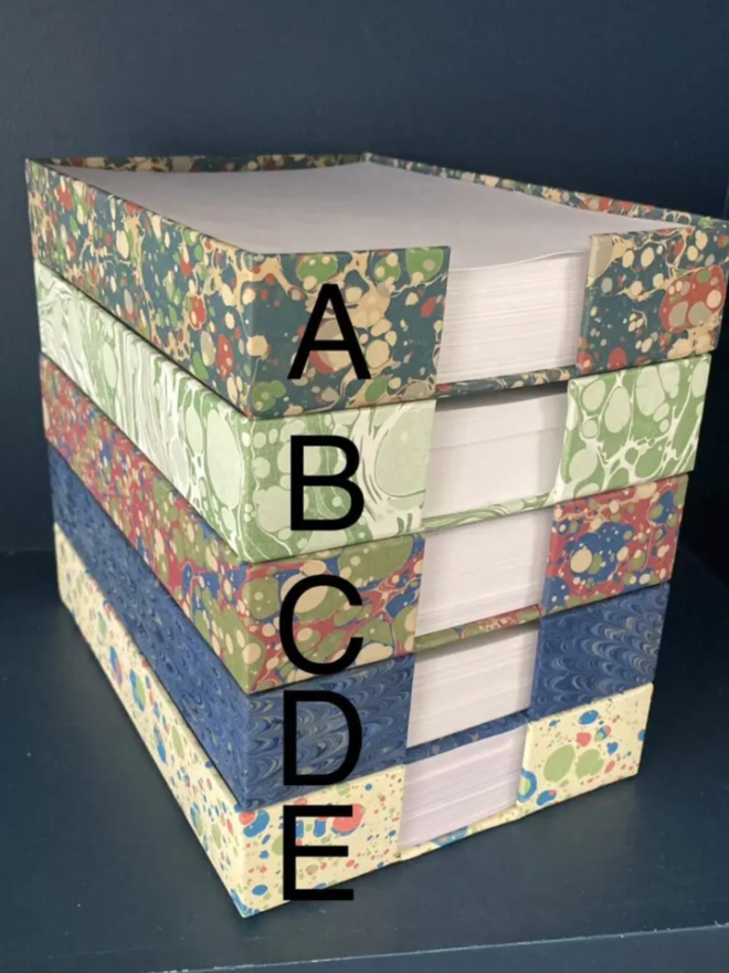 Memo Block. A selection of memo blocks.