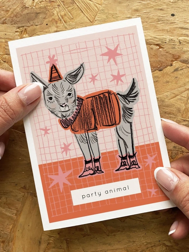 'Party Animal' Card