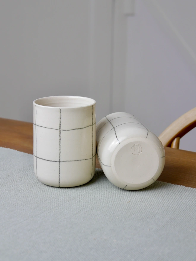Handmade ceramic cup