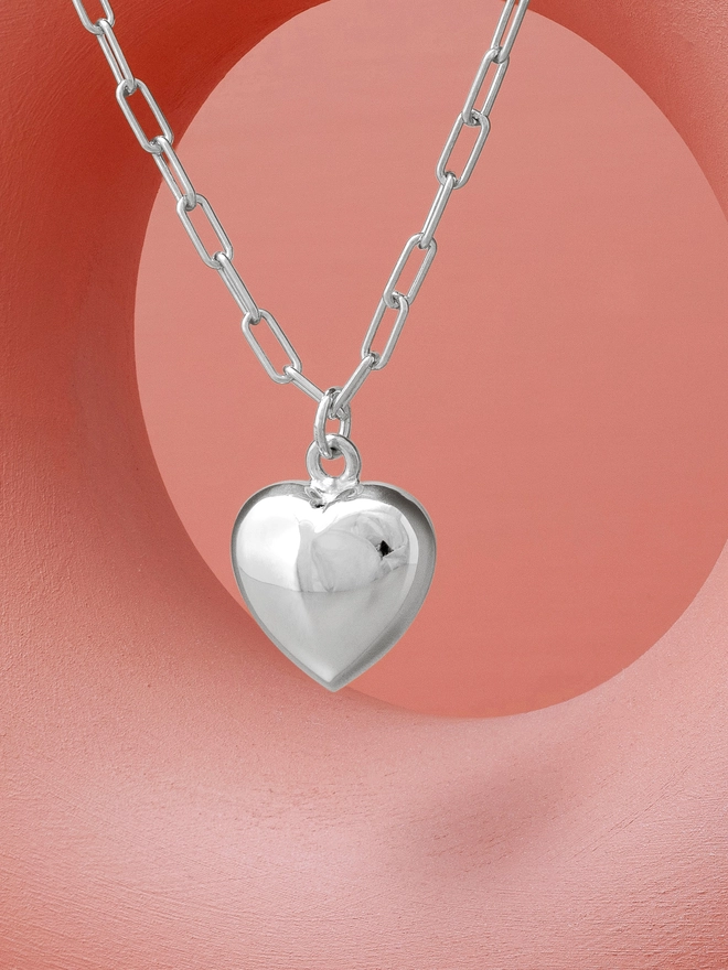 Polished Heart Pendant