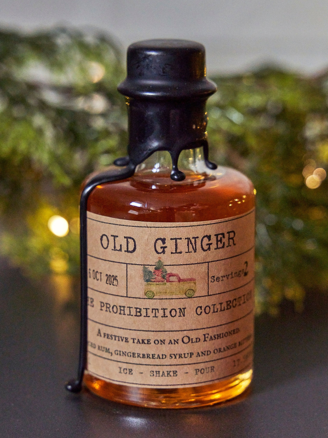 Old Ginger Bottled Cocktail