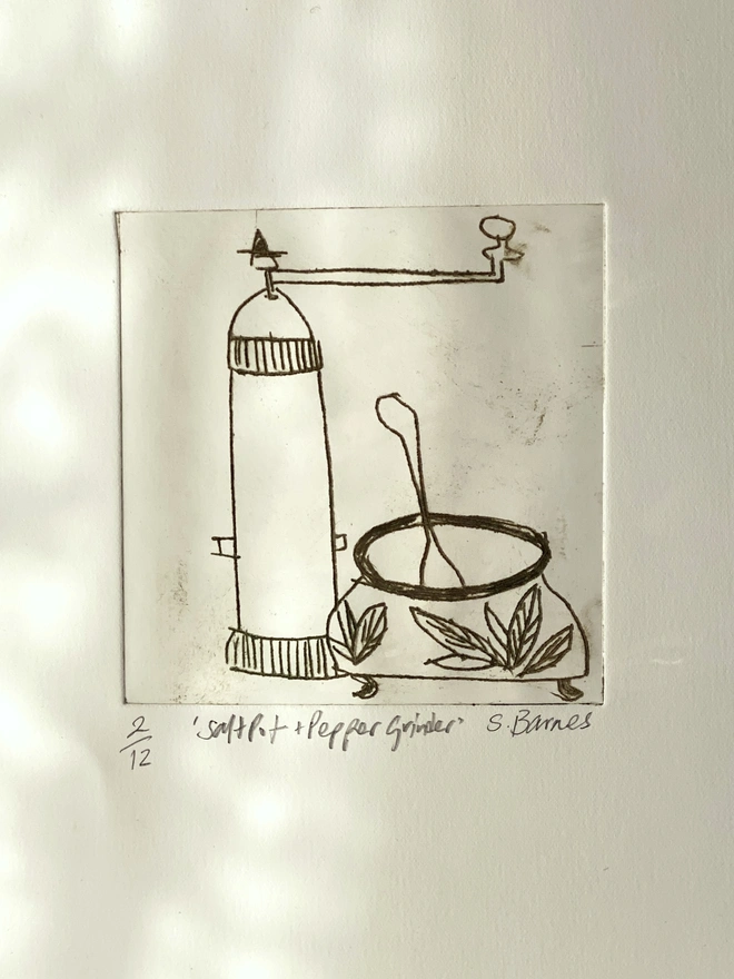 Drypoint Printmaking by Samantha Barnes