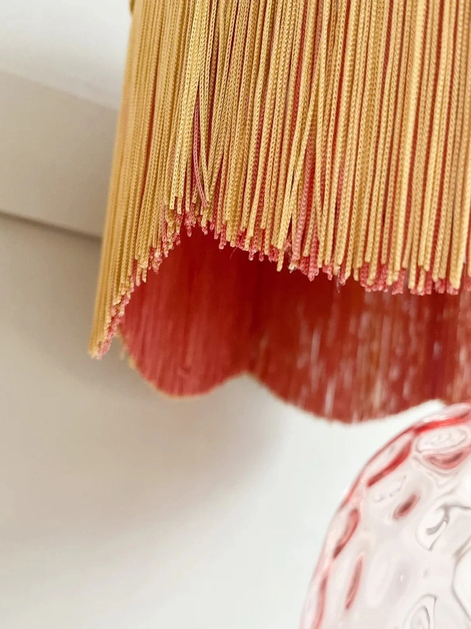 The Annabel Fringed Lampshade