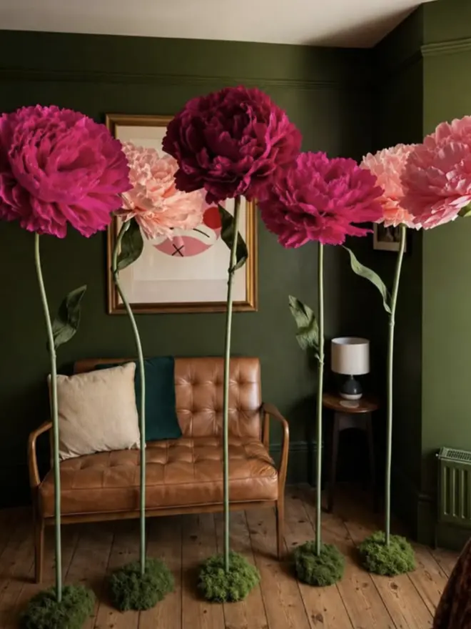 Giant Wedding Flowers