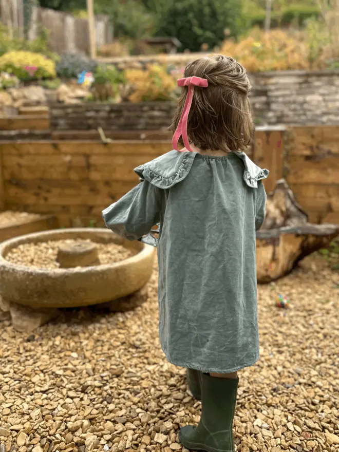 kids oversized blouse dress