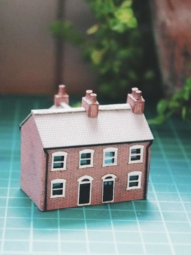 Camberwell Terrace (Z-Scale 1:220) Model