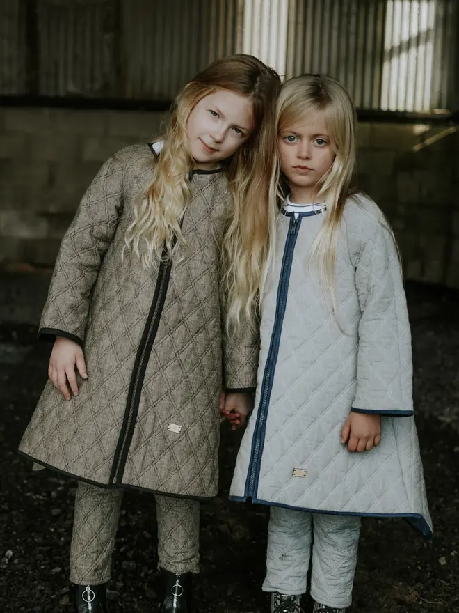 house of dungarees quilted coat