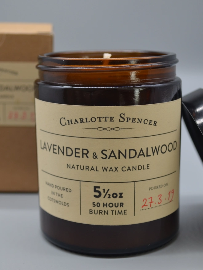 Lavender & Sandalwood Candle 