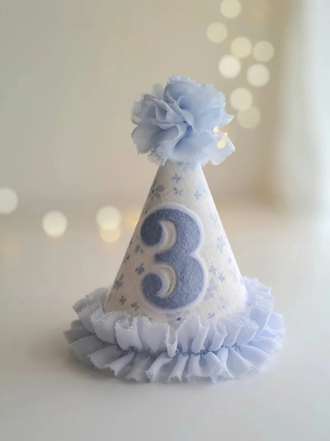 Forget Me Not Party Hat