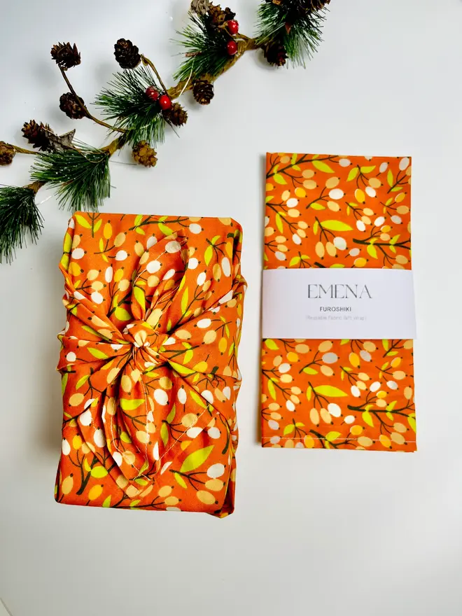 Furoshiki Fabric Gift Wrap (Set Of 2)