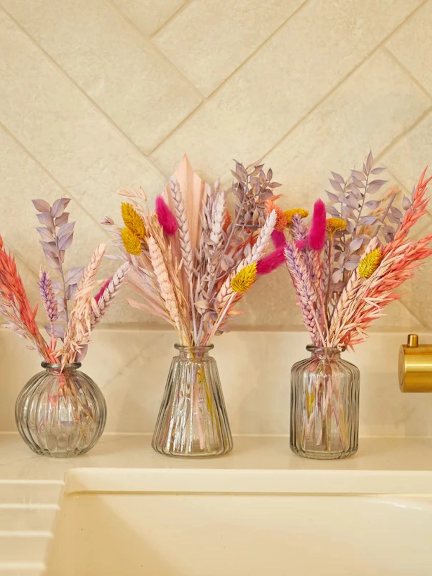Dried Flowers Pastel Bouquet Letterbox Gift