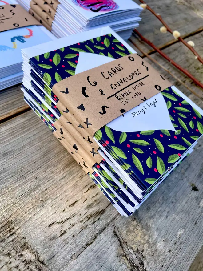 A pack of six cards to send all your pals