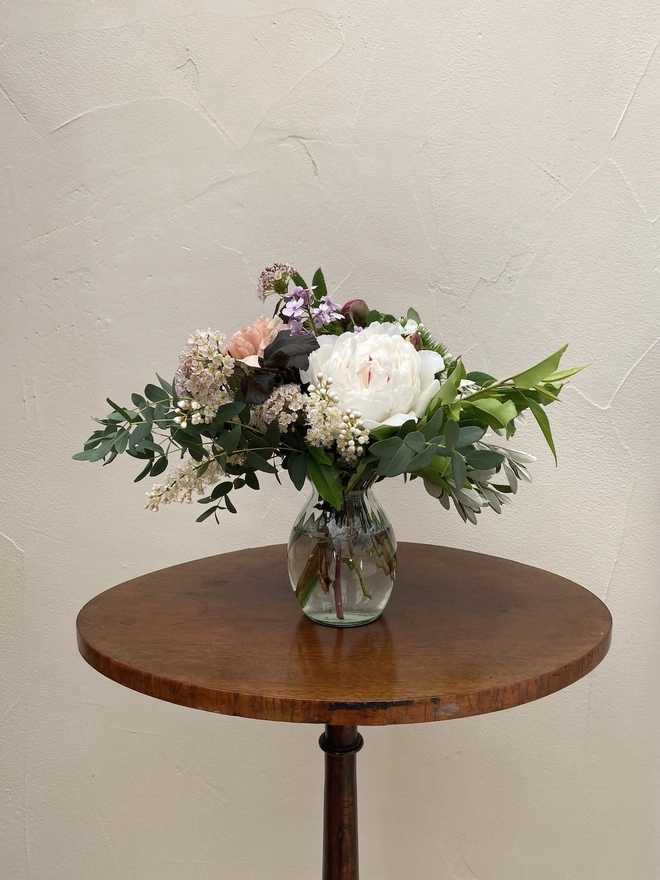 Seasonal Fresh Posy in Sardinia Vase