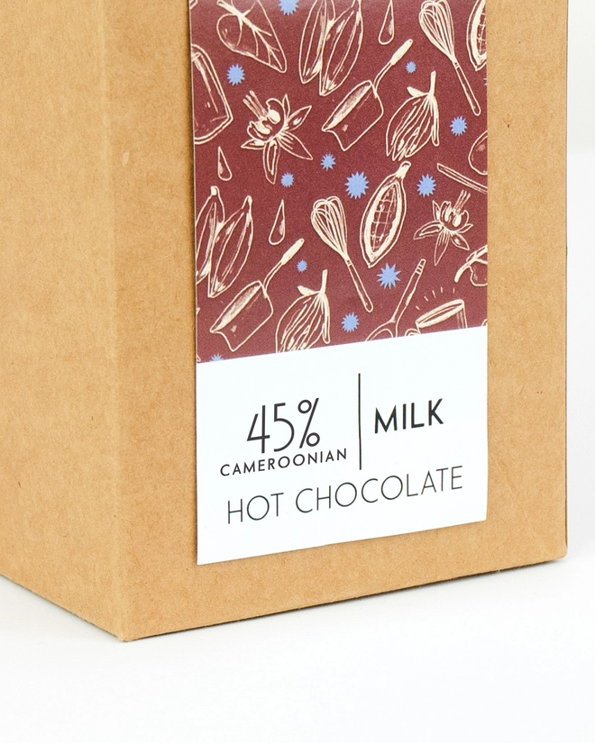 Milk Hot Chocolate - 45% Cameroonian