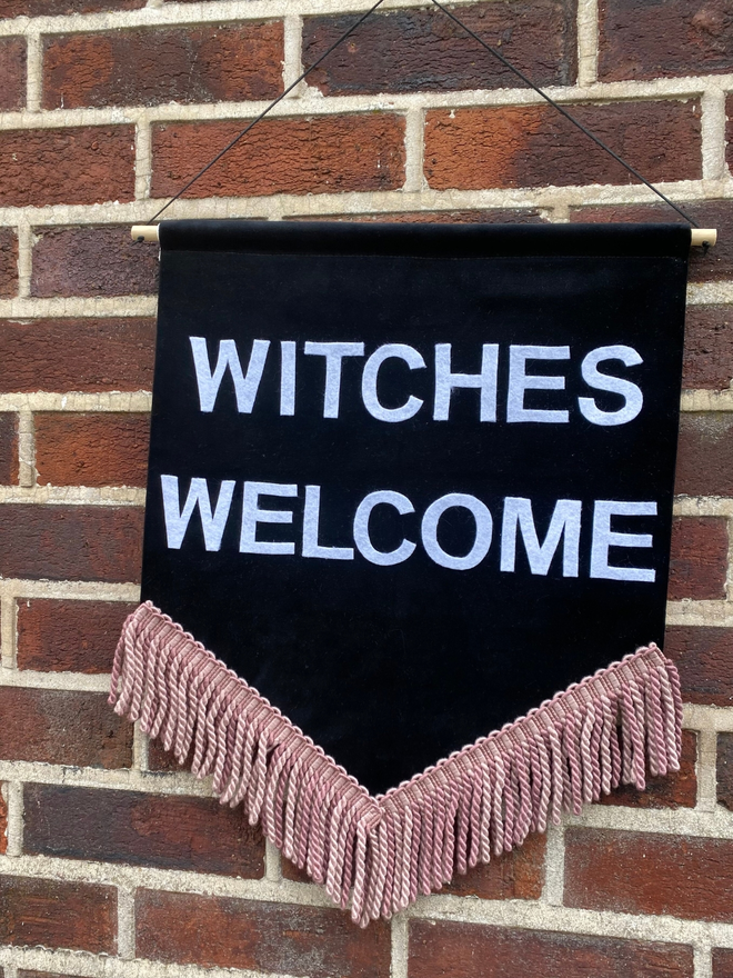 Witche's Welcome Wall Hanging