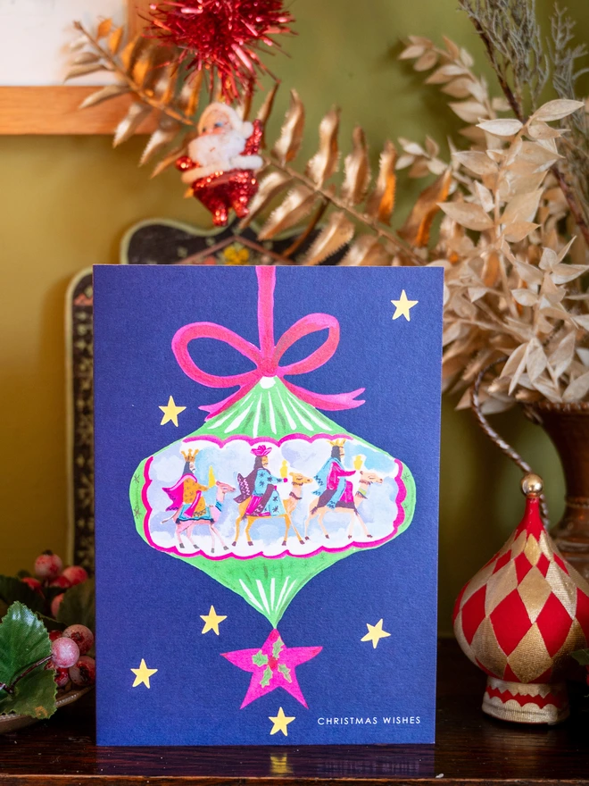 vintage christmas card