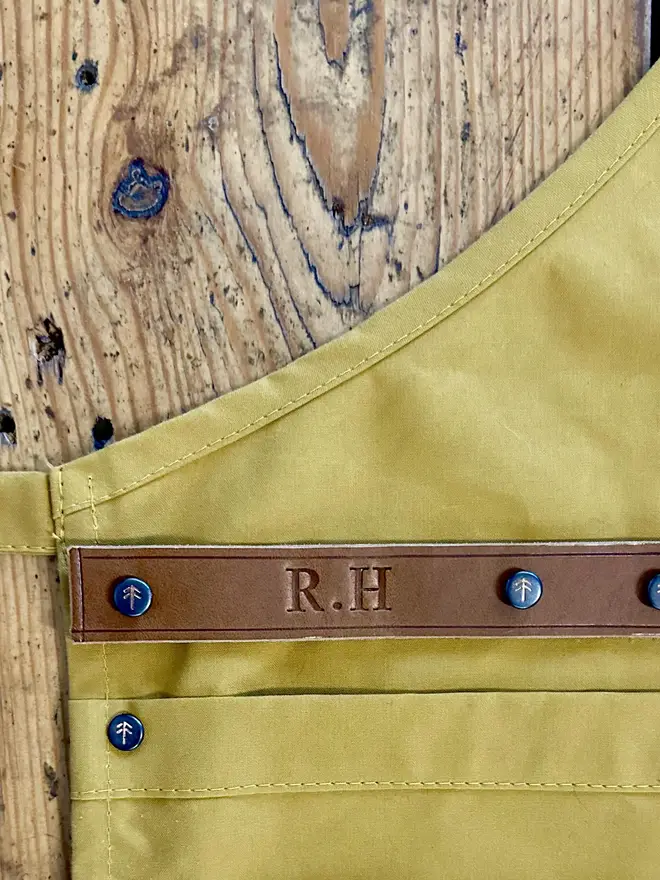 Bespoke Leather Strap up to 3 Initials (+ £17.50)