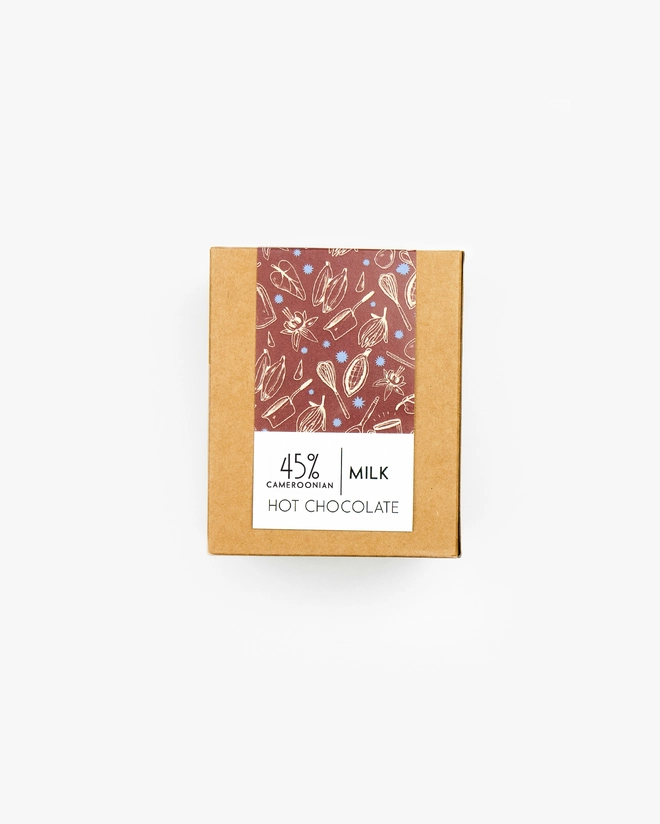 Milk Hot Chocolate - 45% Cameroonian