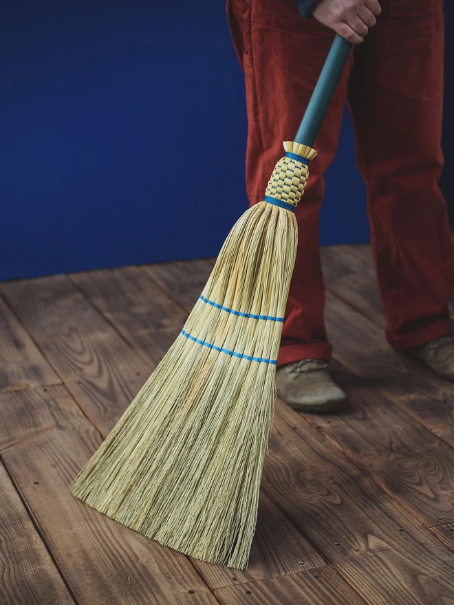 Handmade farmhouse broom