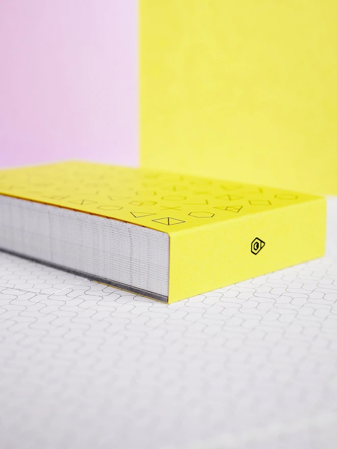 Odd Goose Odd Grids Funky Grid Notebook Open Pages