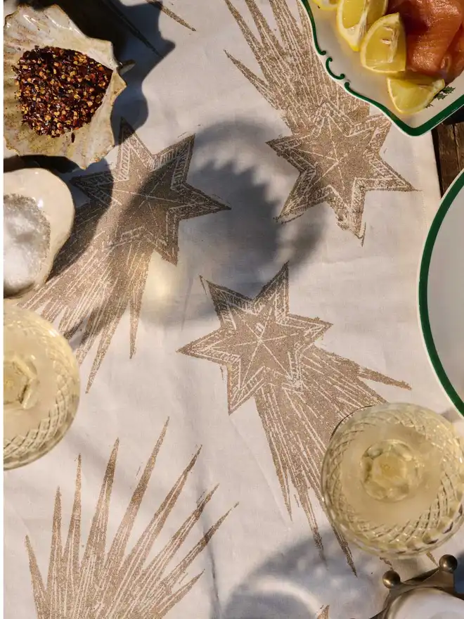 Christmas Star Tablecloth