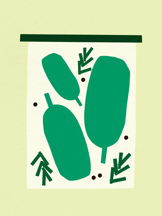 'Pickles' Print
