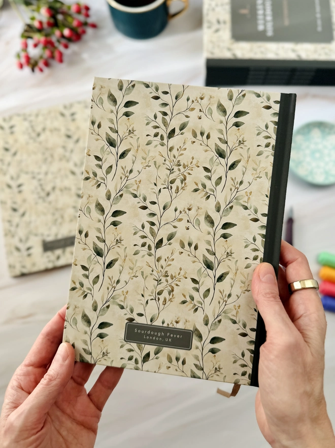 Weekend Sourdough Notebook - back cover