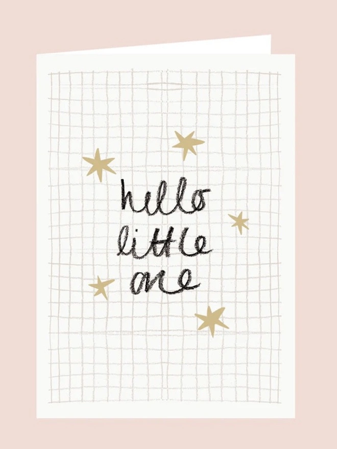 'Hello Little One' New Baby Card