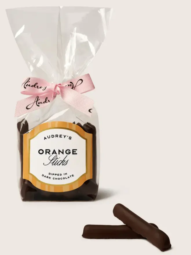 Dark Chocolate & Orange Sticks