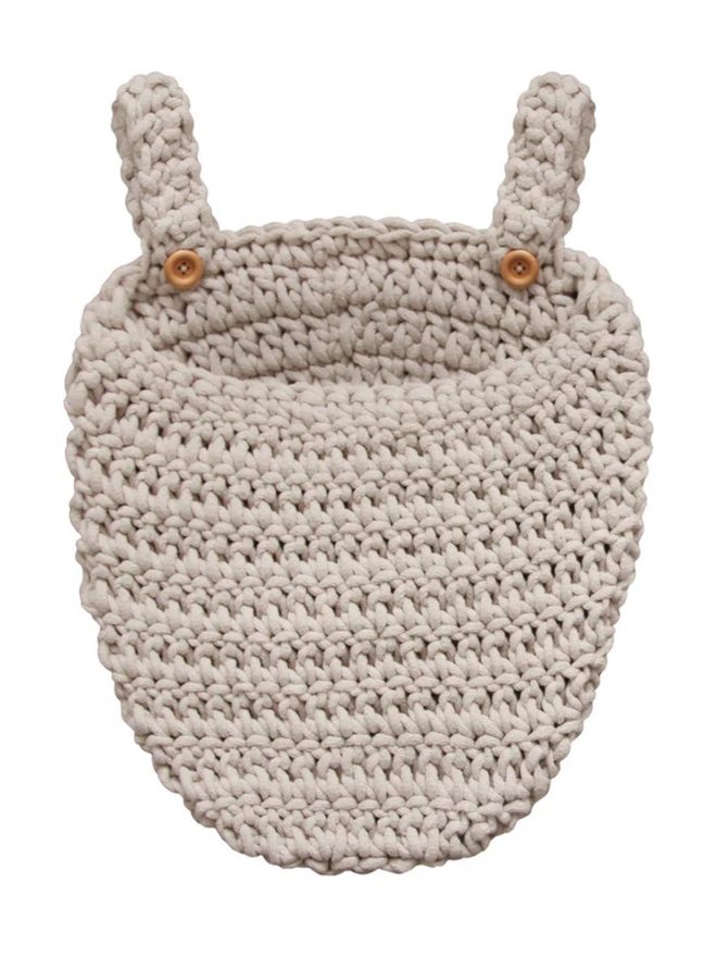 Zuri House. Large beige nursery organiser