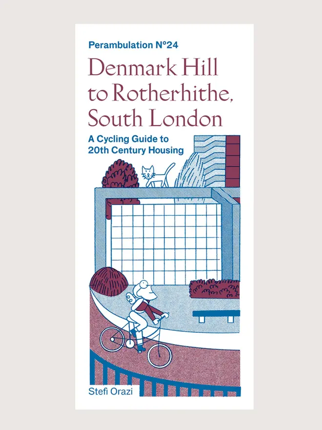 denmark hill to rotherhithe london cycling guide. a cycling map of south london.