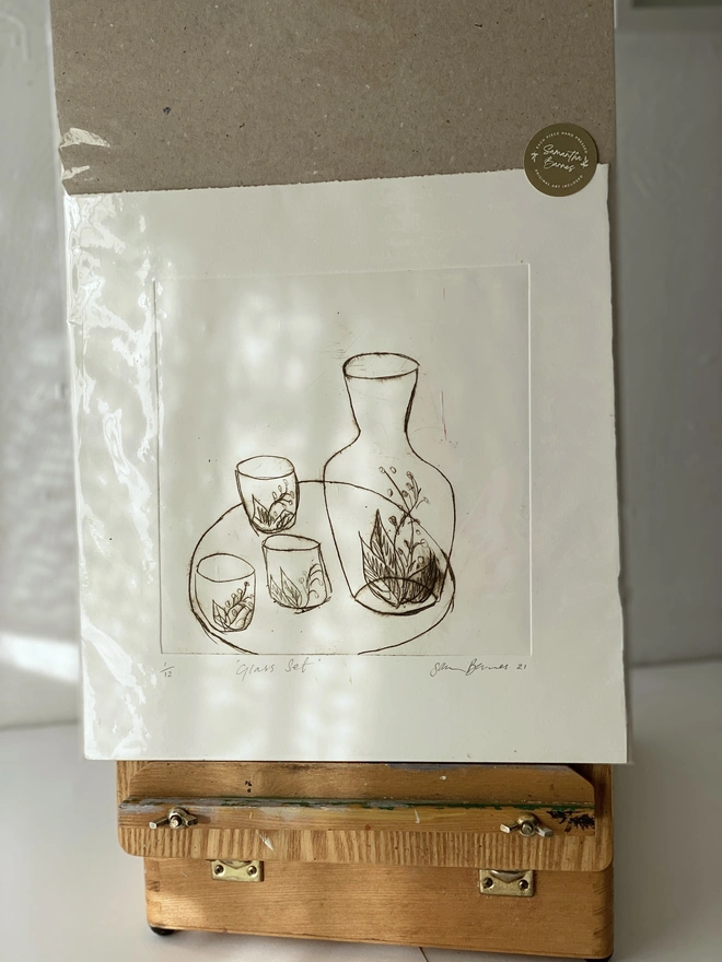 Drypoint Printmaking by Samantha Barnes