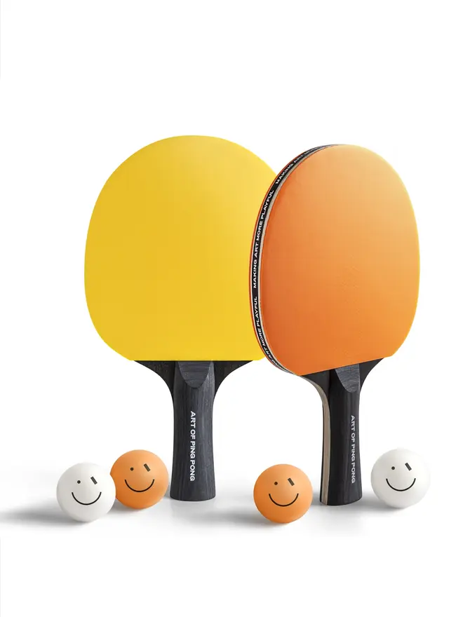 Citrus - Ping Pong Set of Bats and Balls