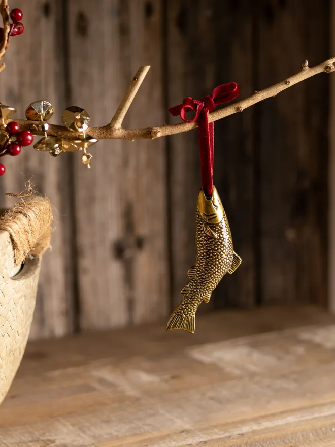 Fish Christmas Tree Decoration