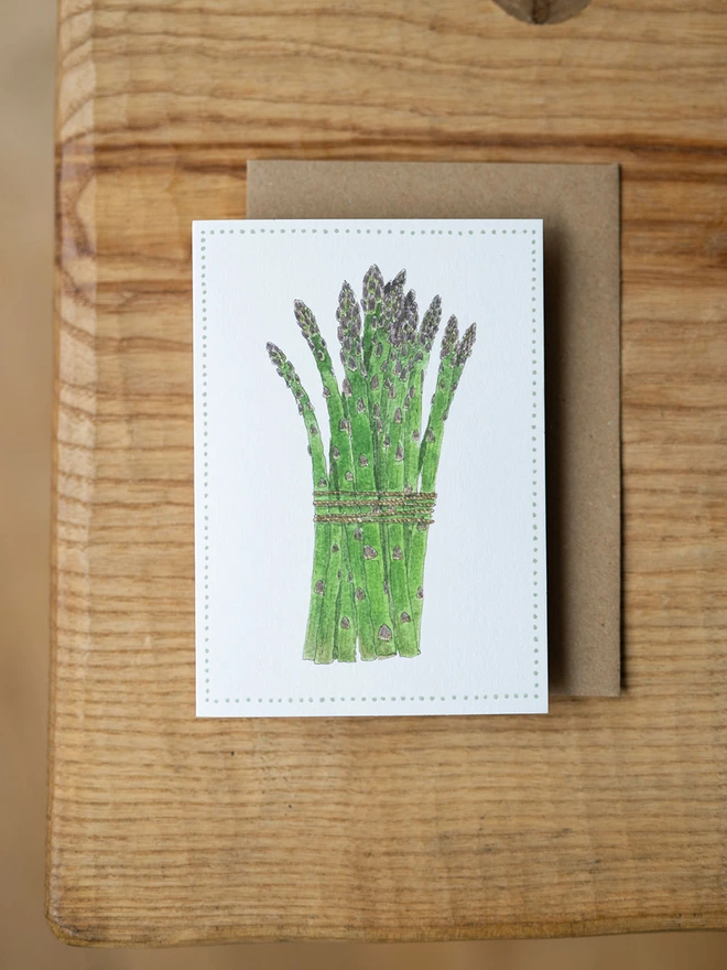 asparagus card